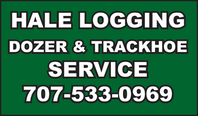 Ad, Hale Logging, Dozer and Trackhow service